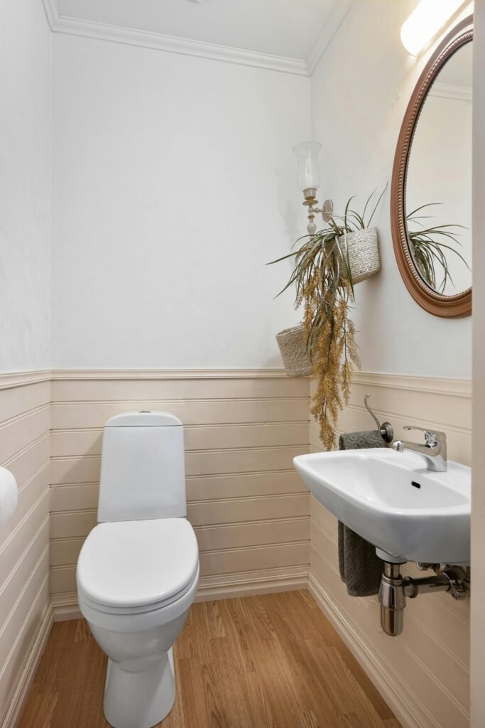 toilet and sink